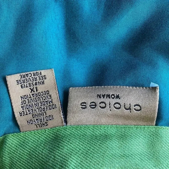 Retro Choices Artsy Boho Y2K Art to wear  Buttons Up Cozy Jacket Women Plus 1X - Picture 4 of 8